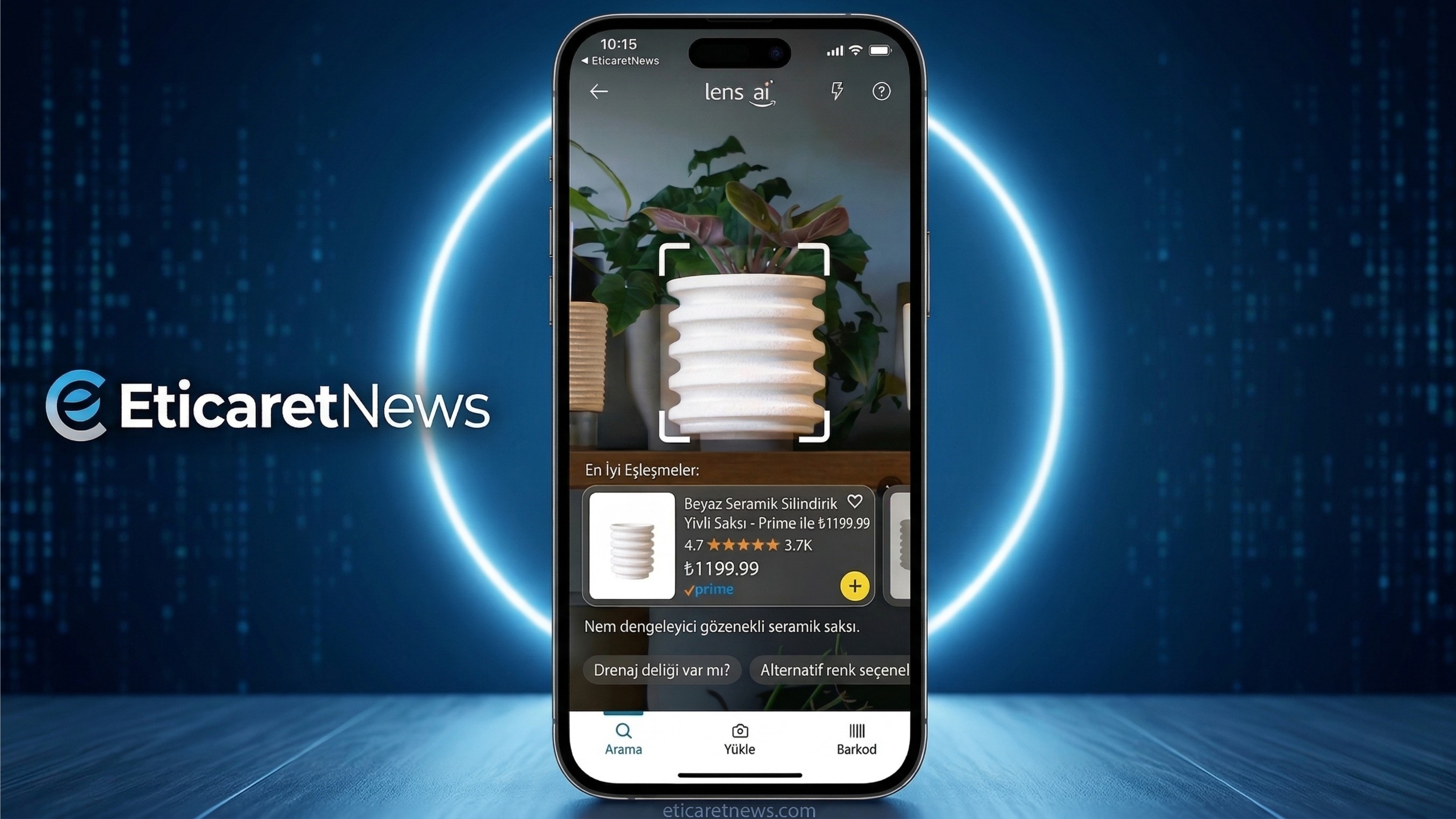 Amazon Lens Live: Yapay Zeka Destekli Kamera ile Ürün Arama Dönemi